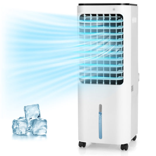 4-in-1 Evaporative Air Cooler with 12L Water Tank and 4 Ice Boxes - 2