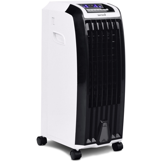 Portable Evaporative Air Cooler with 3 Wind Modes and Timer for Home Office - 2