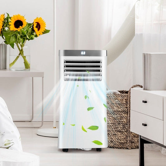 8000 BTU (Ashrae) 3-in-1 Portable Air Conditioner with Remote Control and Indicator Light - 2
