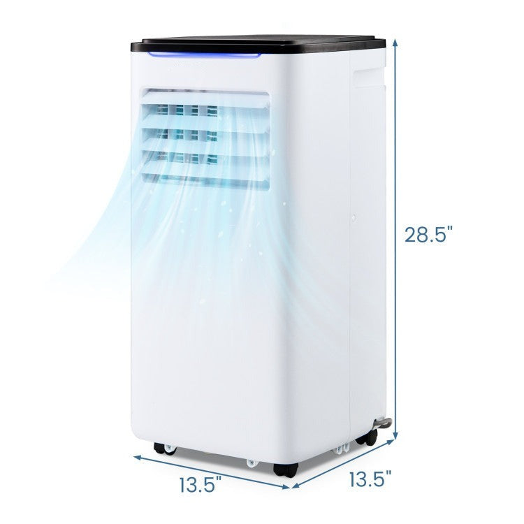 8000/10000 BTU(Ashrae) Portable Air Conditioner with 3 Modes - 8