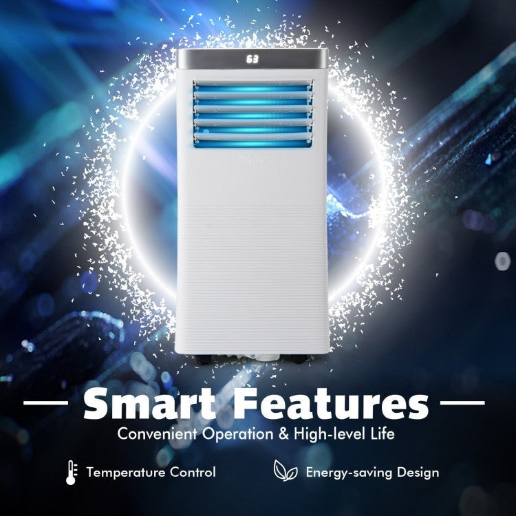10000 BTU(Ashrae) 3-in-1 Portable Air Conditioner with Remote Control - 11
