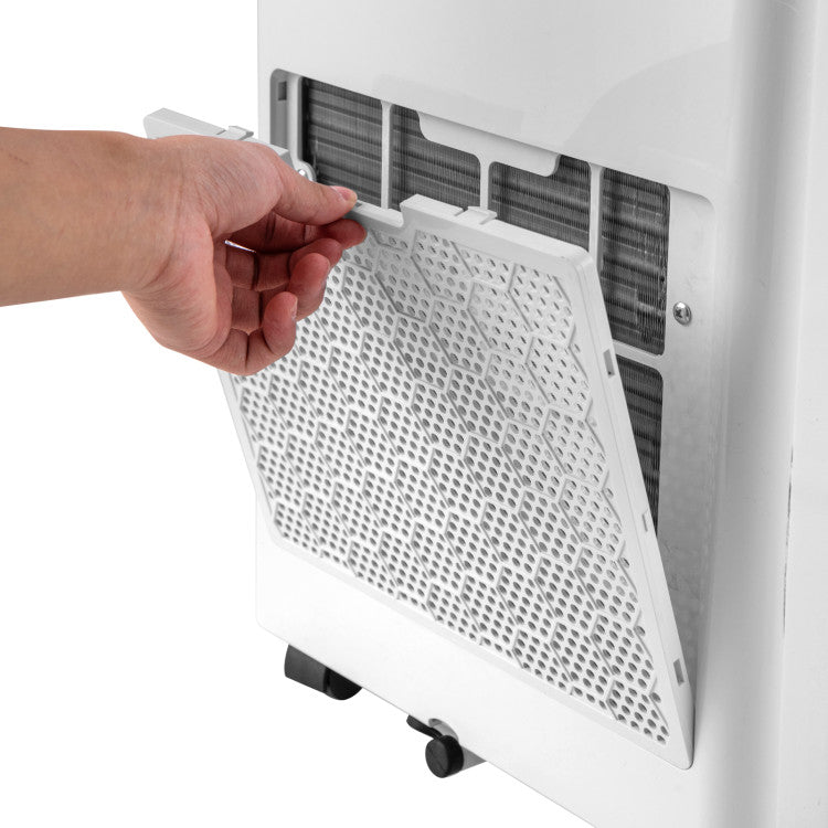 10000 BTU Portable Air Conditioner Cools up to 350 Sq ft with 24H Timer - 12