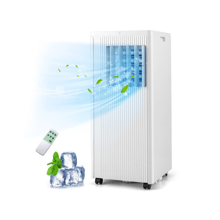 10000 BTU Portable Air Conditioner Cools up to 350 Sq ft with 24H Timer - 2
