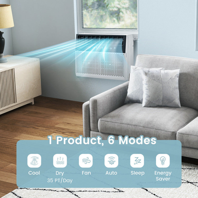 10000/12000 BTU(Ashrae) Window Air Conditioner with Handy Remote - 6