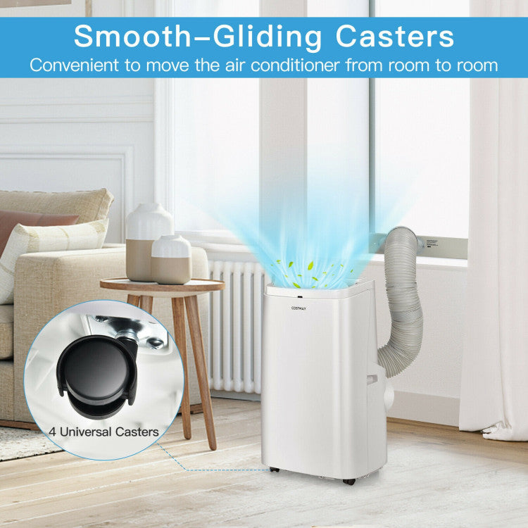 9000 BTU(Ashrae) 3-in-1 Portable Air Conditioner with Remote Control - 3