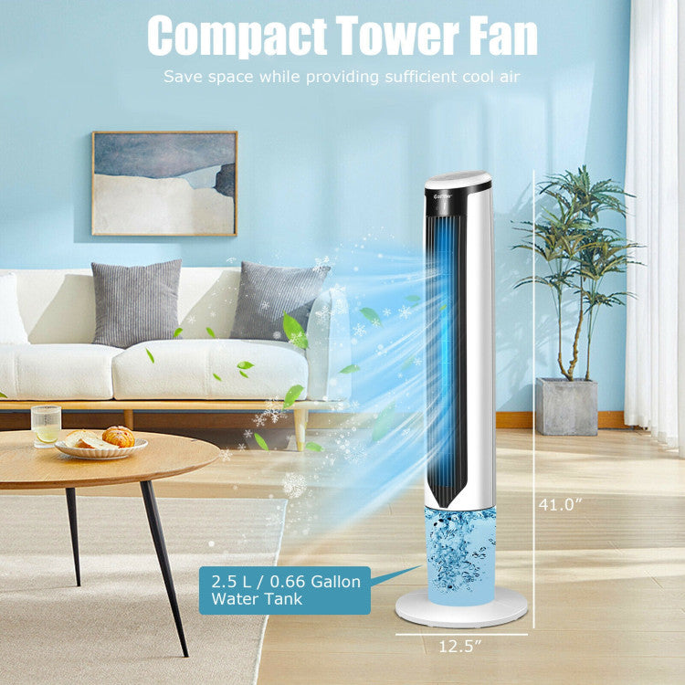 41 Inches Evaporative Air Cooler with 3 Modes and 3 Speeds - 11