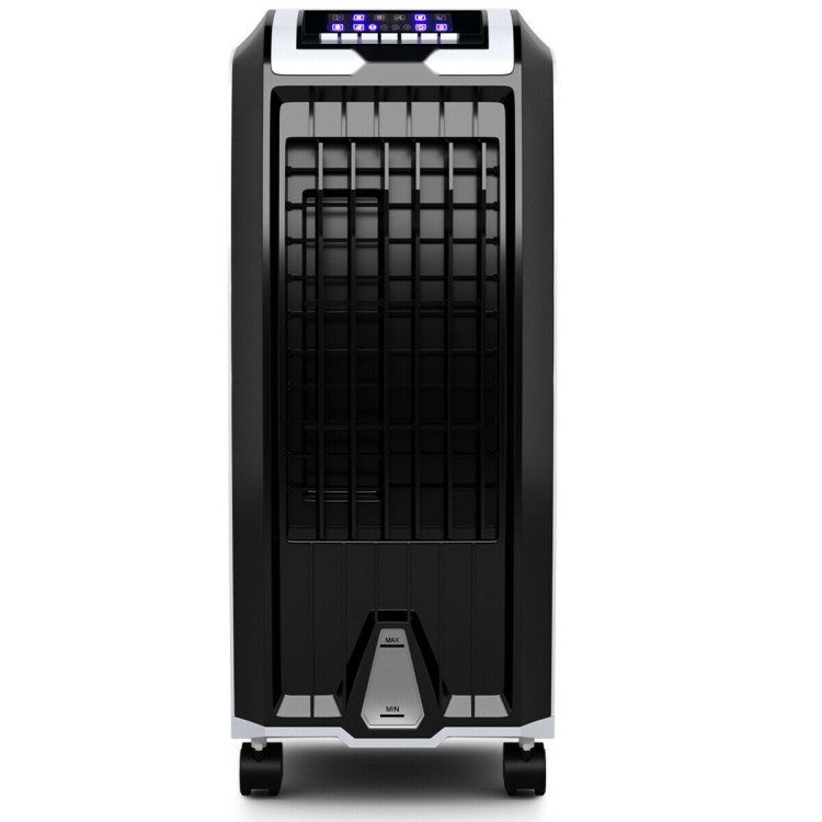 Portable Evaporative Air Cooler with 3 Wind Modes and Timer for Home Office - 13