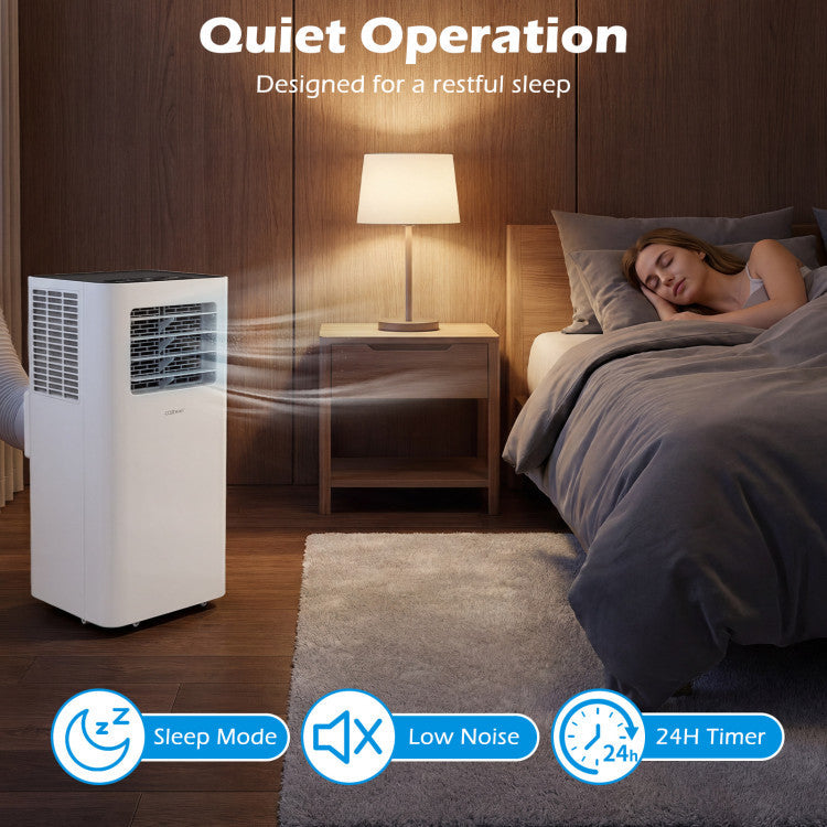 14000 BTU 3-in-1 Smart AC with Wi-Fi and Remote Control & Window Kit - 9