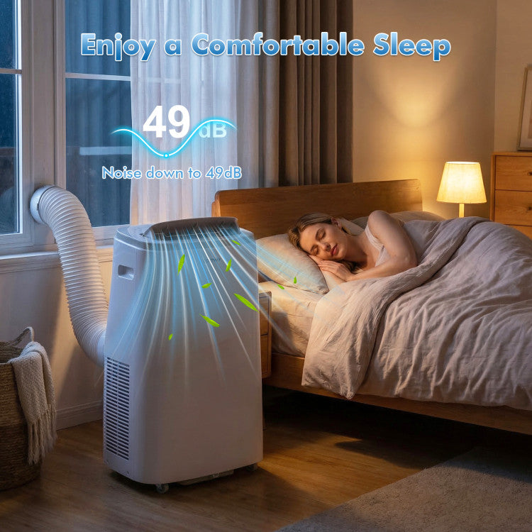 15000 BTU Portable Air Conditioner with APP Control and Fan - 7