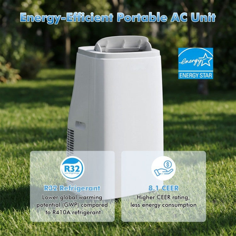 15000 BTU Portable Air Conditioner with APP Control and Fan - 9