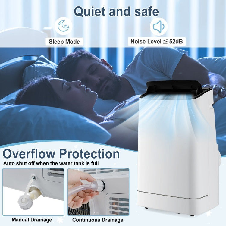 15000 BTU Portable Air Conditioner with APP Control and Heat - 7