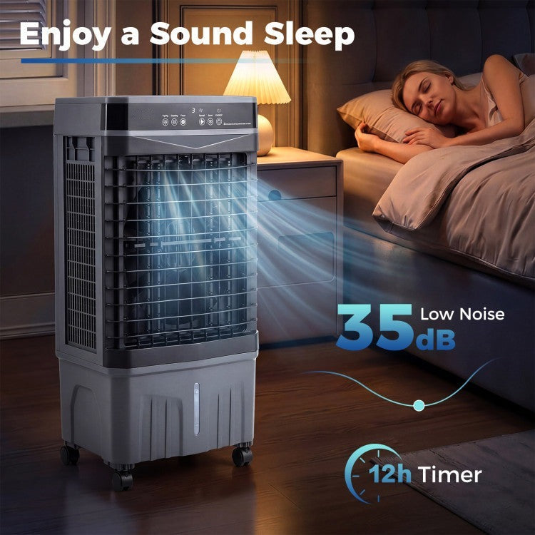 1800 CFM Evaporative Air Cooler with 4 Gal Water Tank - 7