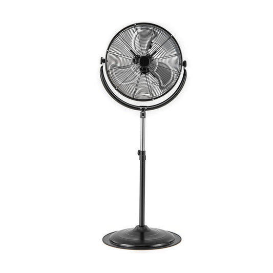 20 Inches High Velocity Pedestal Fan with 3 Speeds and Adjustable Height - 4