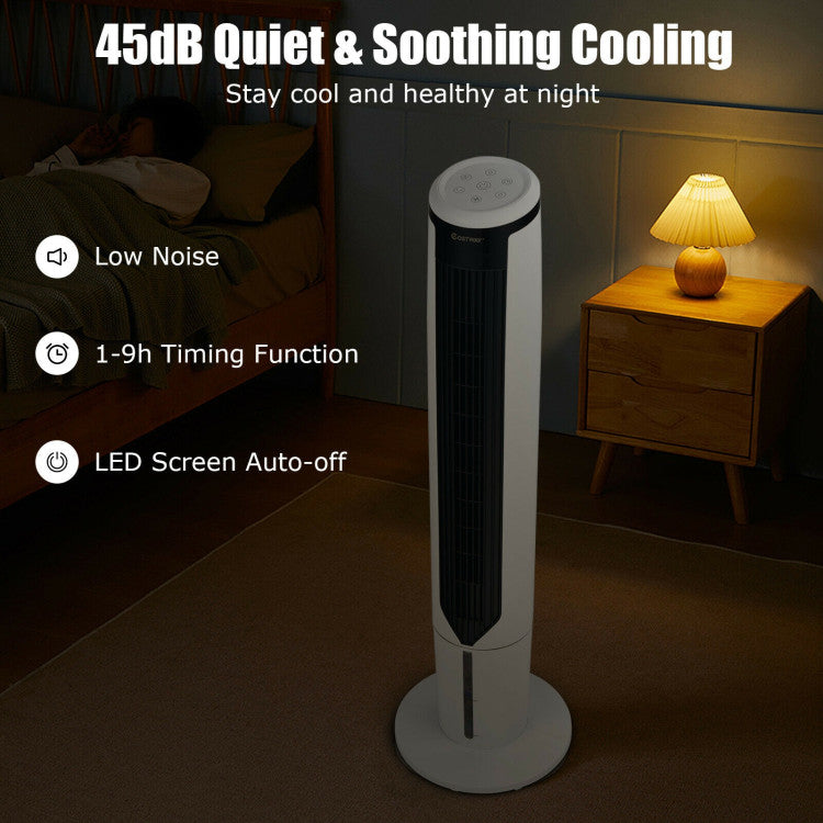 41 Inches Evaporative Air Cooler with 3 Modes and 3 Speeds - 3