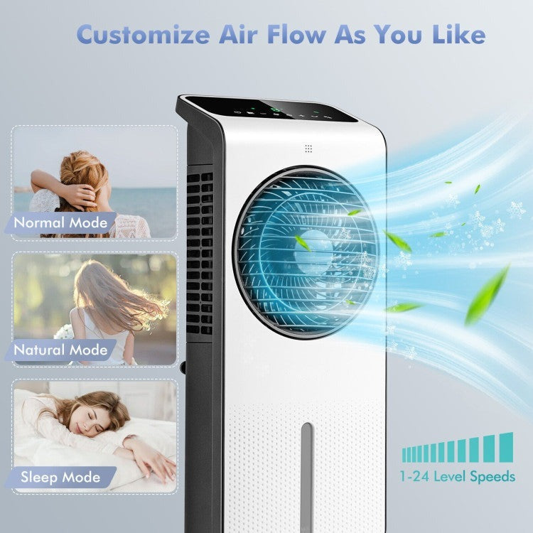 3-in-1 Evaporative Air Cooler with 12H Timer Remote - 3