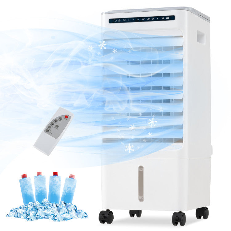 3-in-1 Evaporative Portable Air Cooler with 3 Modes and Remote Control - 3