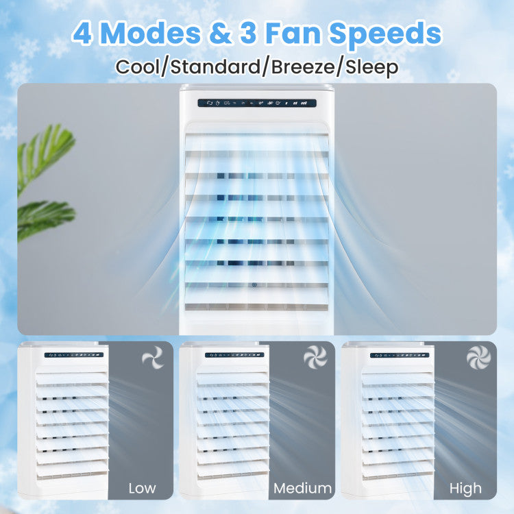 3-in-1 Evaporative Portable Air Cooler with 3 Modes and Remote Control - 5
