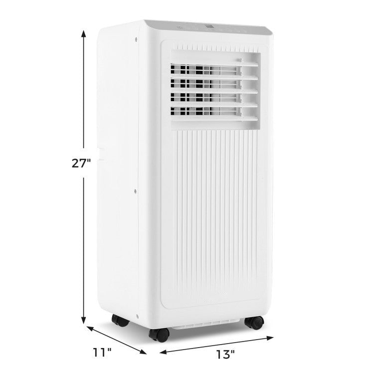 8000/10000 BTU Portable Air Conditioner 3 in 1 AC Unit Fan and Dehumidifier - 11