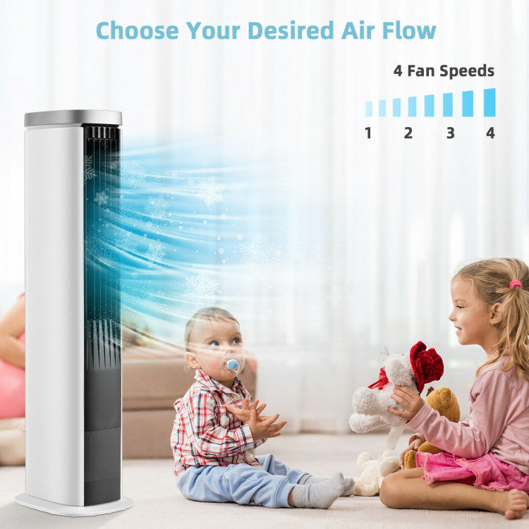 3-In-1 Portable Evaporative Air Cooler with Timer - 5