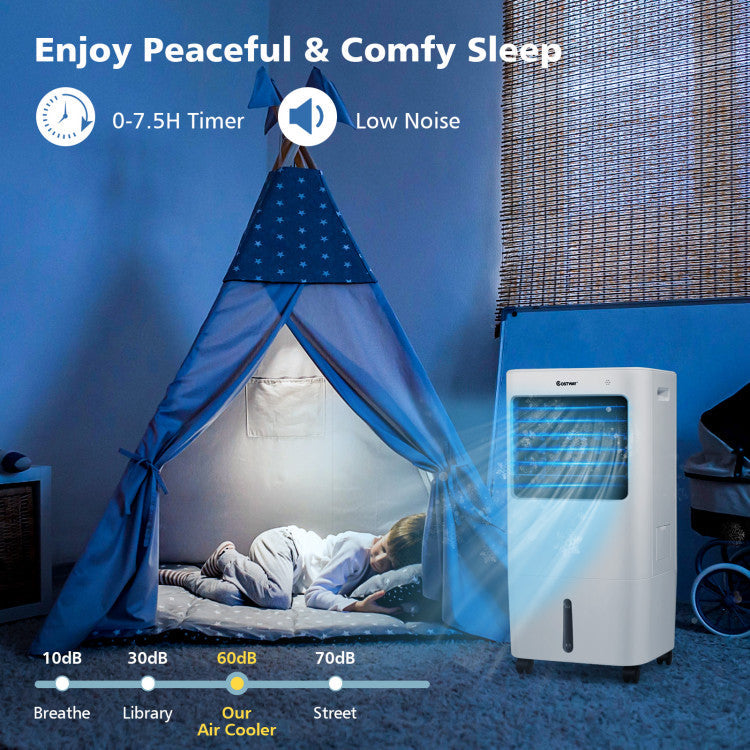 3-in-1 Evaporative Portable Air Cooler Fan with Remote Control - 3