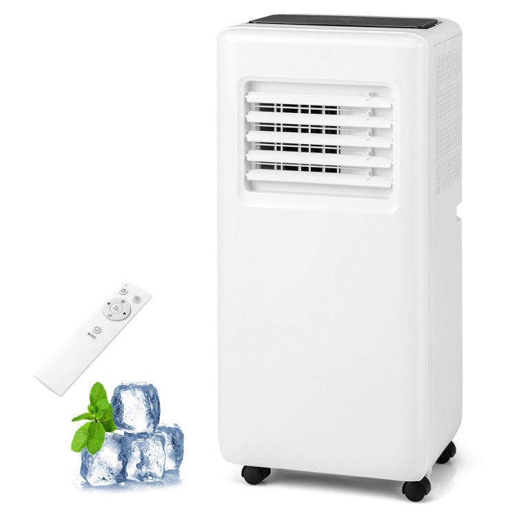 3-in-1 8000 BTU Portable Air Conditioner with Remote Control - 9