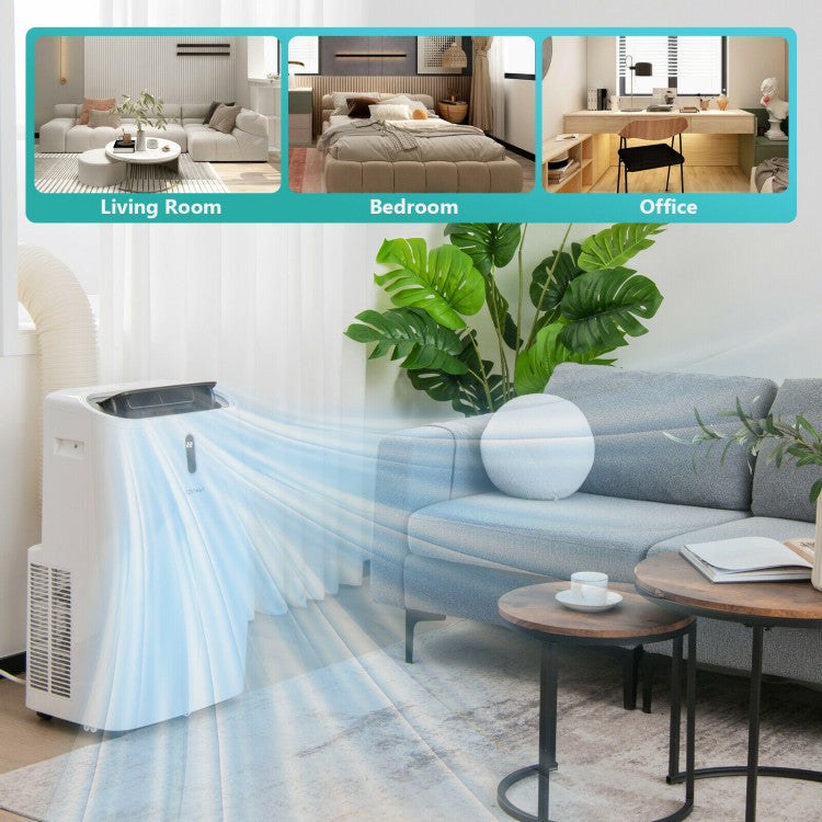 12000 BTU(Ashrae) Portable Air Conditioner with Smart App Control - 6