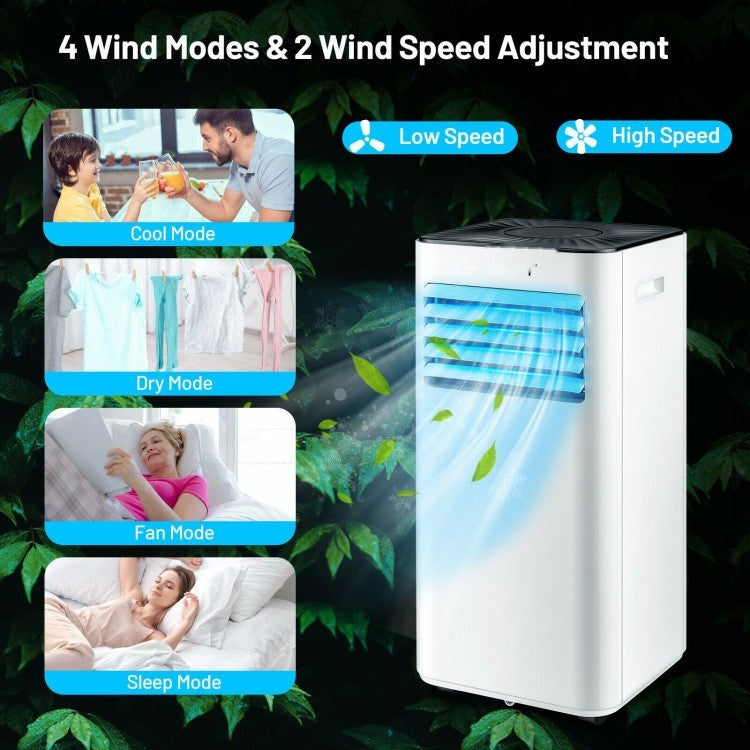 10000 BTU Portable Evaporative Air Cooler Dehumidifier with 24H Timer - 5