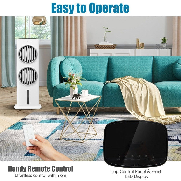 3-in-1 Evaporative Air Cooler with 9H Timer Remote - 5