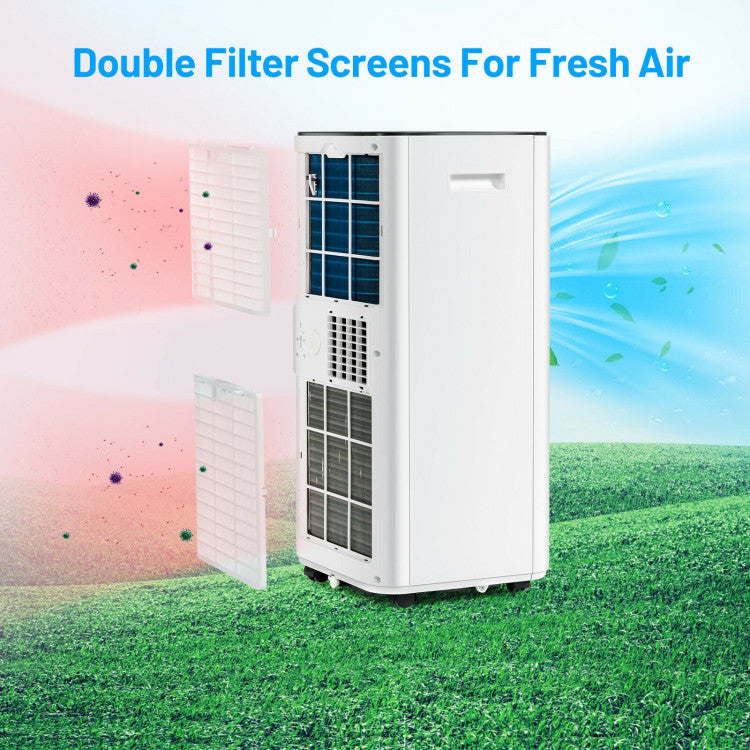 10000 BTU Portable Evaporative Air Cooler Dehumidifier with 24H Timer - 7
