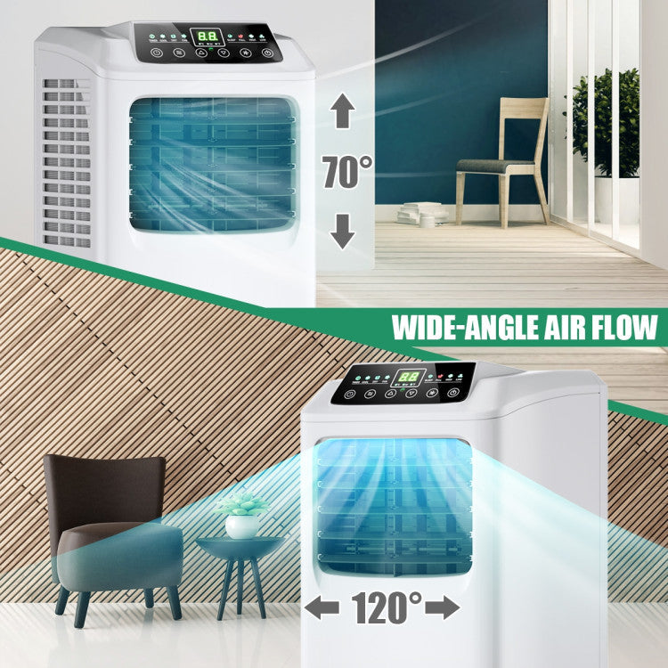 9000 BTU Portable Air Conditioner with Built-in Dehumidifier and Remote Control - 6
