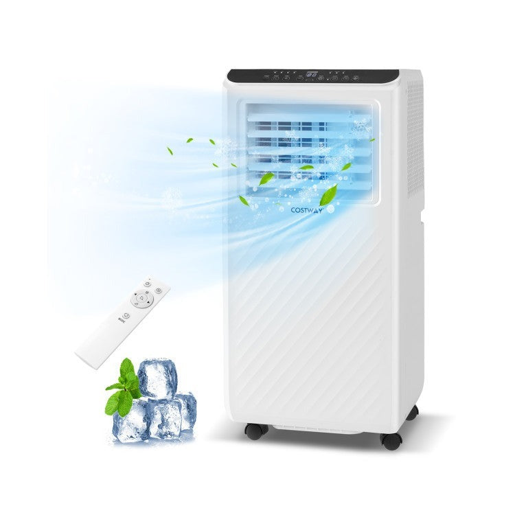 8000/10000 BTU Portable Air Conditioner 3 in 1 Floor AC Unit with Fan and Dehumidifier - 2