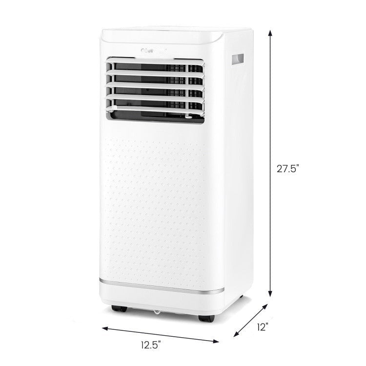 8000/10000 BTU(Ashrae) Portable Air Conditioner with Dehumidifier - 13