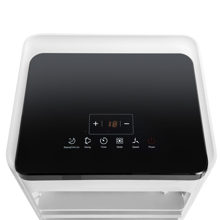 8000/10000 BTU Portable Air Conditioner with Remote Control Cools up to 250/350 Sq.Ft - 9