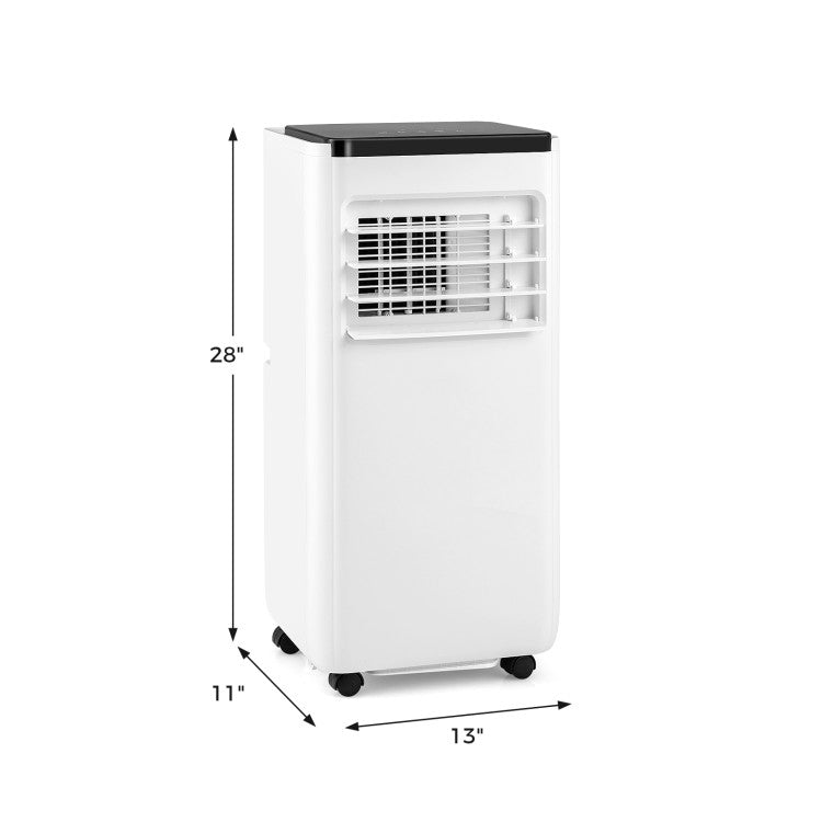 8000/10000 BTU Portable Air Conditioner with Remote Control Cools up to 250/350 Sq.Ft - 15