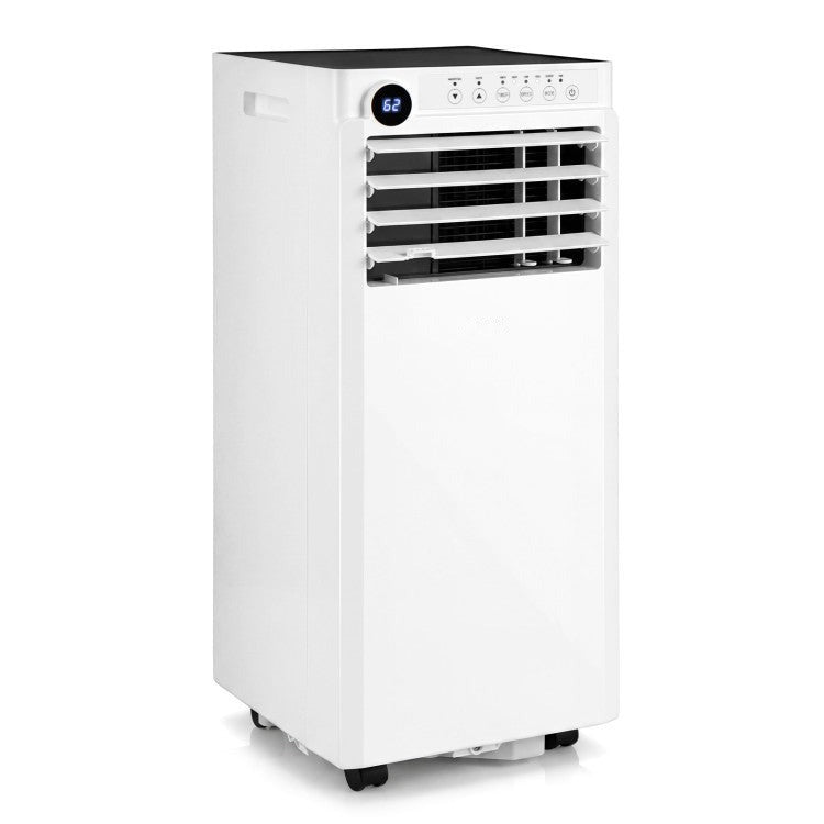 9000 BTU Portable Air Conditioner with Dehumidifier and 24H Timer - 2