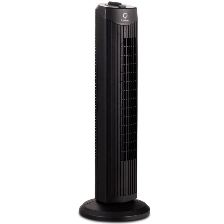 35W 28 Inch Quiet Bladeless Oscillating Tower Fan - 3
