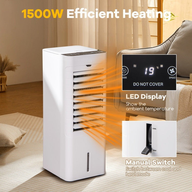 Evaporative Air Cooler and Heater with 3 Modes 3 Speeds and 2 Ice Boxes - 4