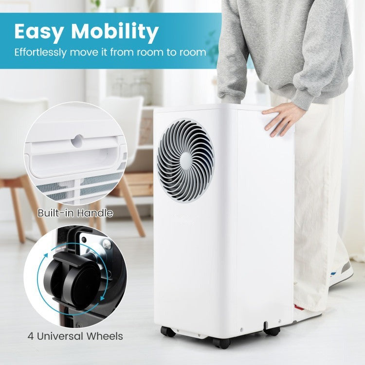 8200/10000 BTU Portable Air Conditioner 3-in-1 Stand up AC Unit with Dehumidifier - 9