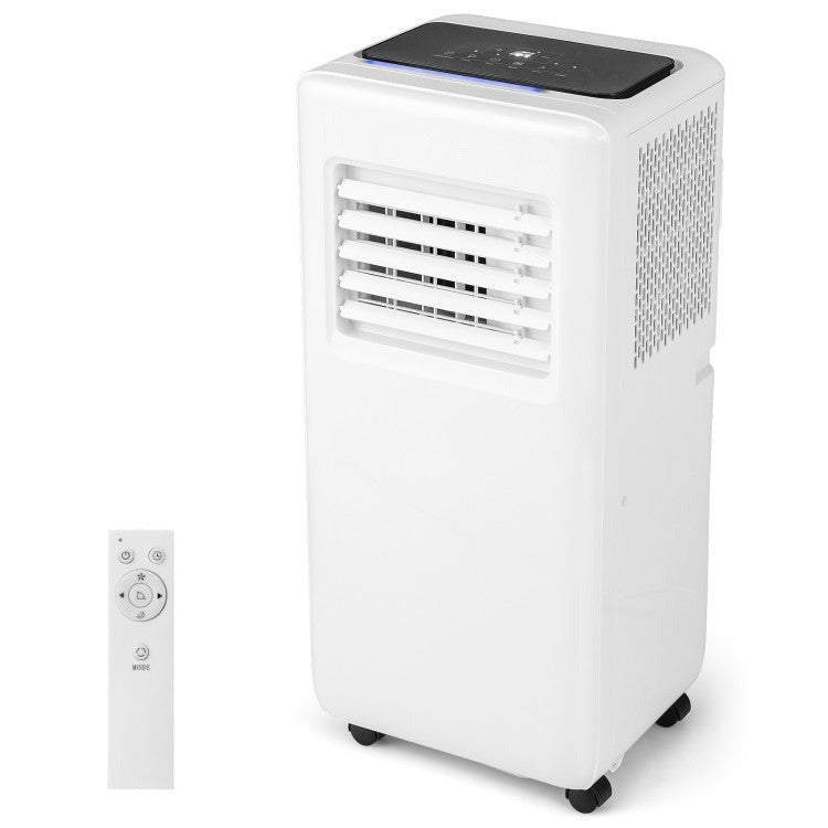10000 BTU Portable Air Conditioner with Remote Control and LED Digital Display - 2
