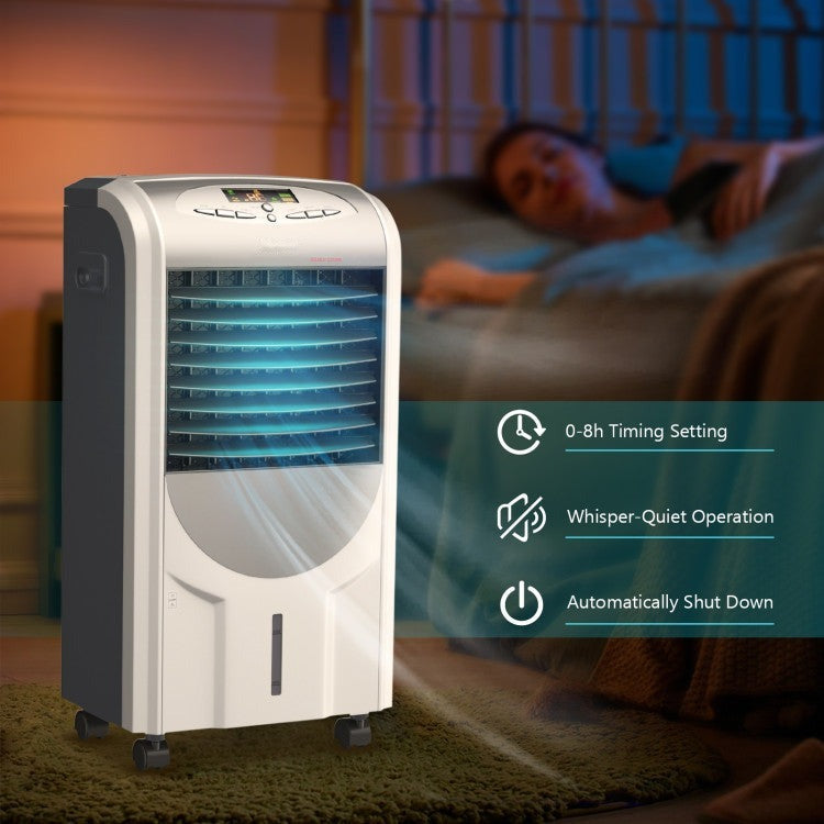 Portable Air Cooler Fan with Heater and Humidifier Function - 12