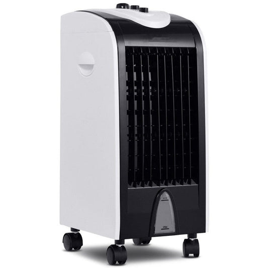 3-in-1 Portable Evaporative Air Cooler with Filter Knob for Indoor