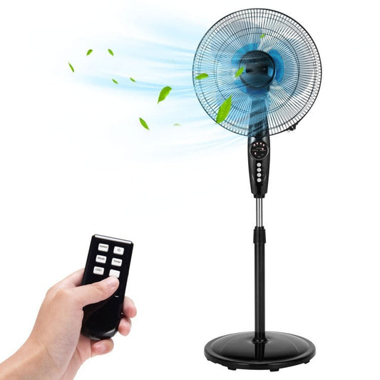 16 Inches Adjustable Height Fan with Quiet Oscillating Stand for Home and Office - 2