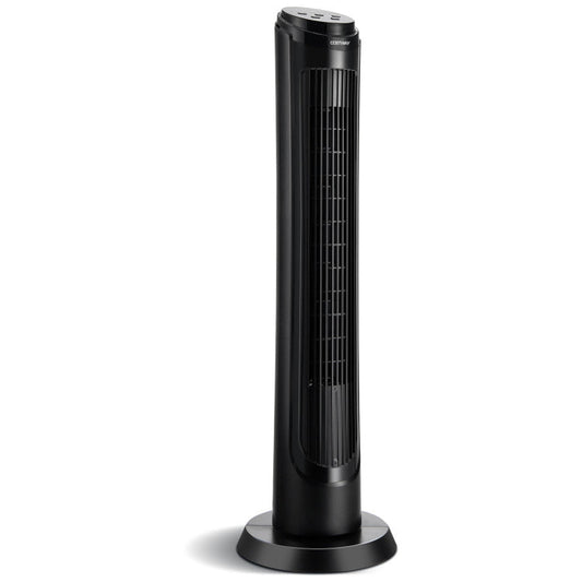 40 Inch Tower Fan with Remote 75 Degree Oscillating Fan with 3 Wind Modes and 4 Wind Speeds