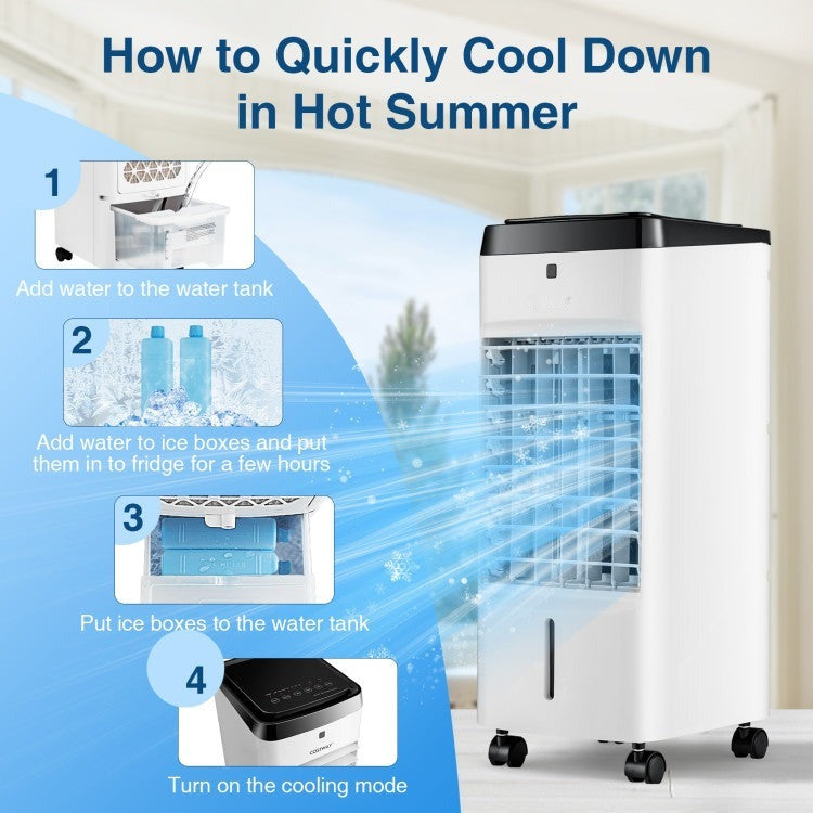 3-in-1 Evaporative Portable Air Cooler with Remote Control - 7