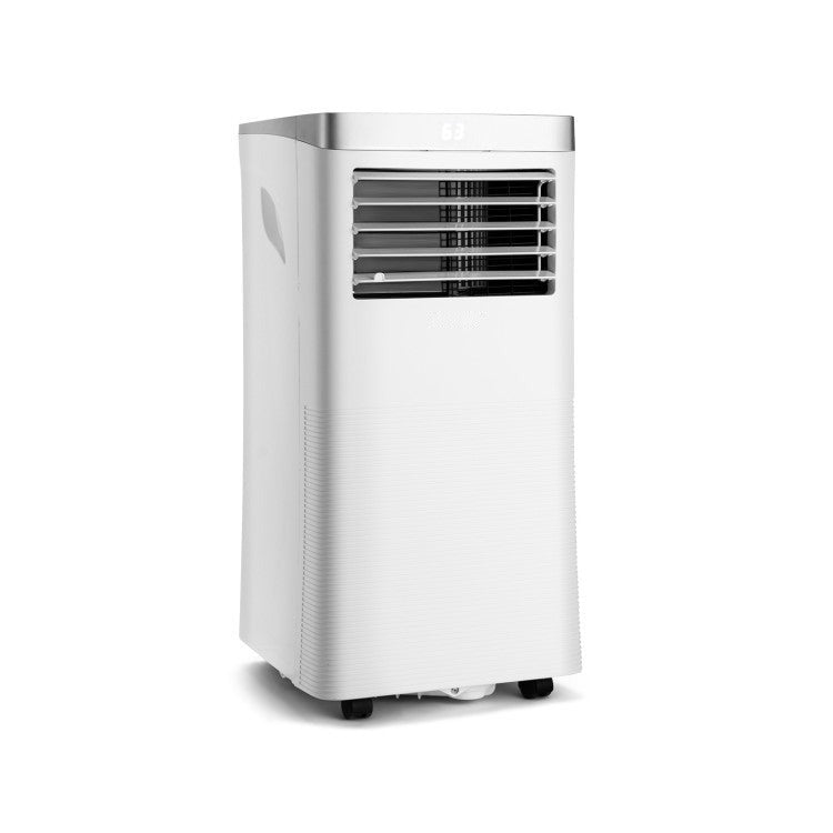 8000 BTU (Ashrae) 3-in-1 Portable Air Conditioner with Remote Control and Indicator Light