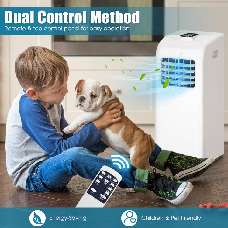 8000 BTU(Ashrae) Portable Air Conditioner with Dehumidifier Function - 5