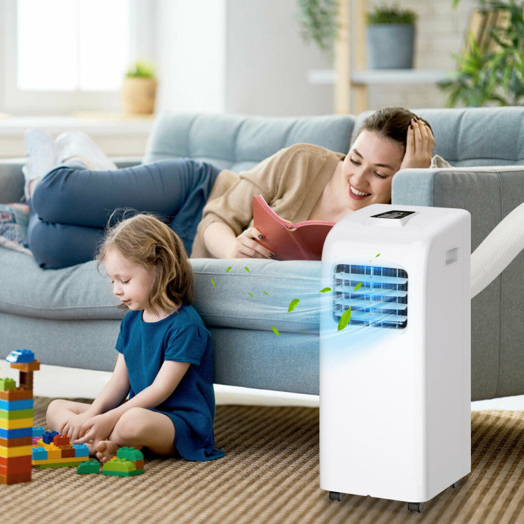 8000 BTU(Ashrae) Portable Air Conditioner with Dehumidifier Function - 11
