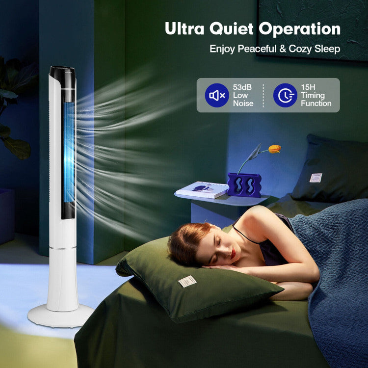 Portable 48 Inches Tower Fan with Remote Control - 3