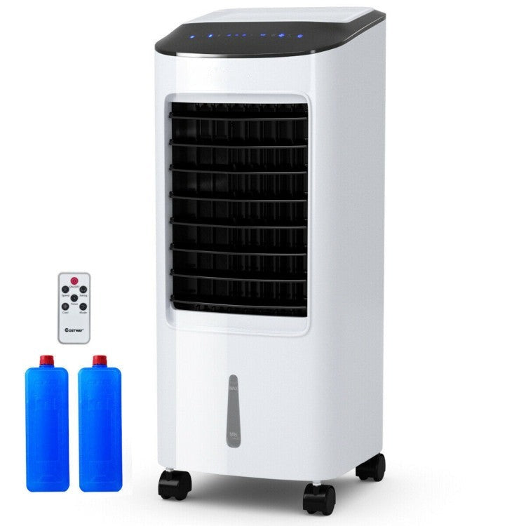 Evaporative Portable Air Cooler Fan Humidifier with Remote Control for Home and Office - 12